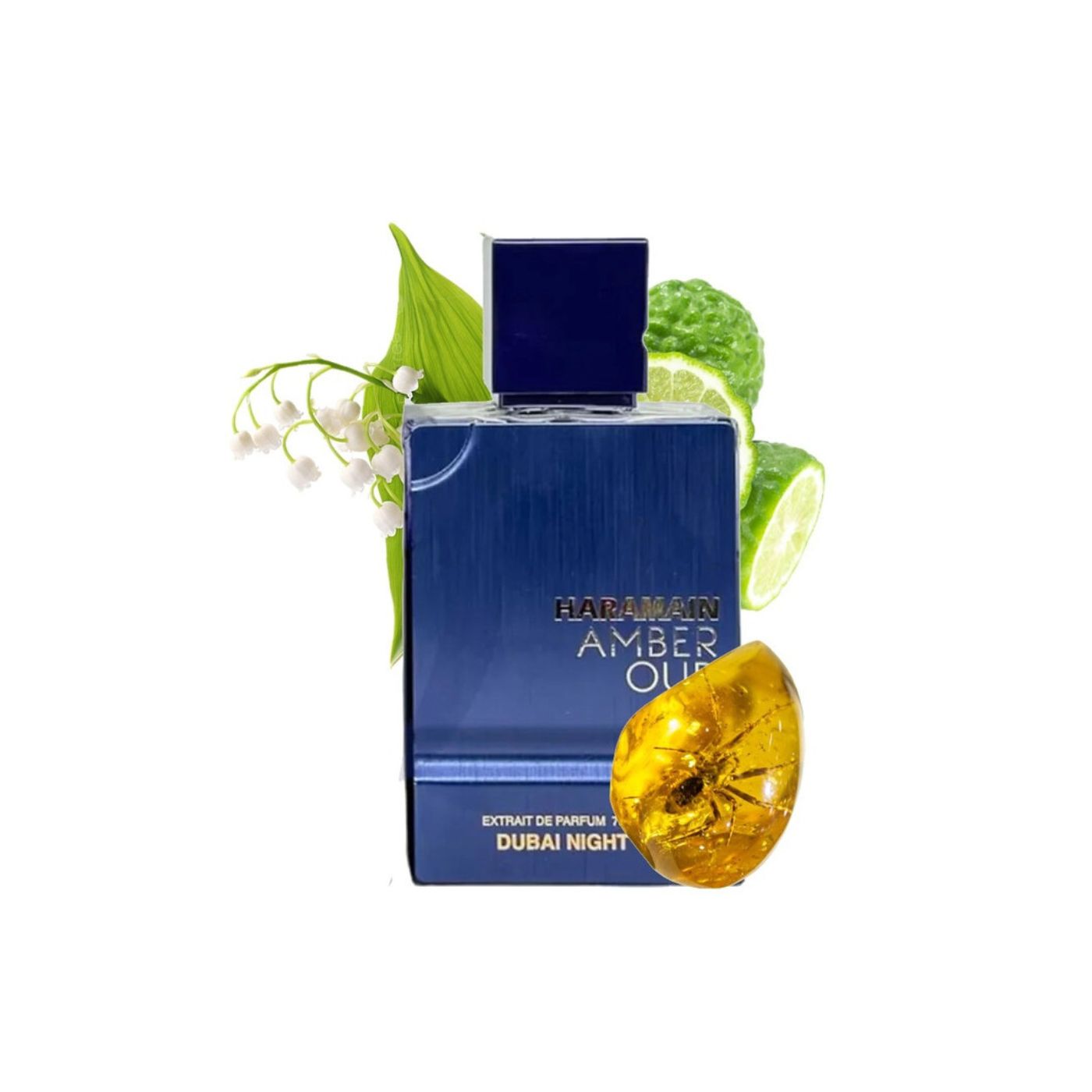 Al Haramain Amber Oud Dubai Night Extracto de Perfume Para Hombre 100ml