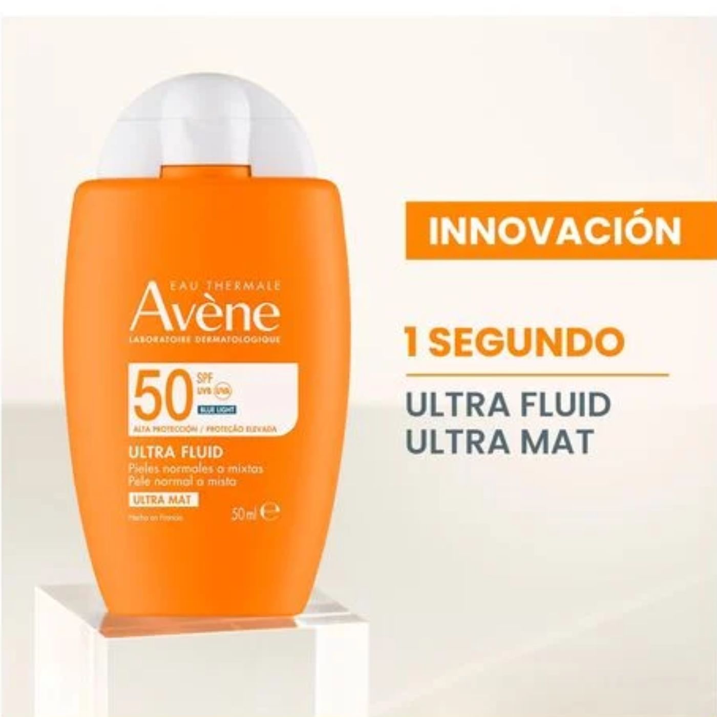 Avene - Protector Solar Ultra Fluido con Color SPF50