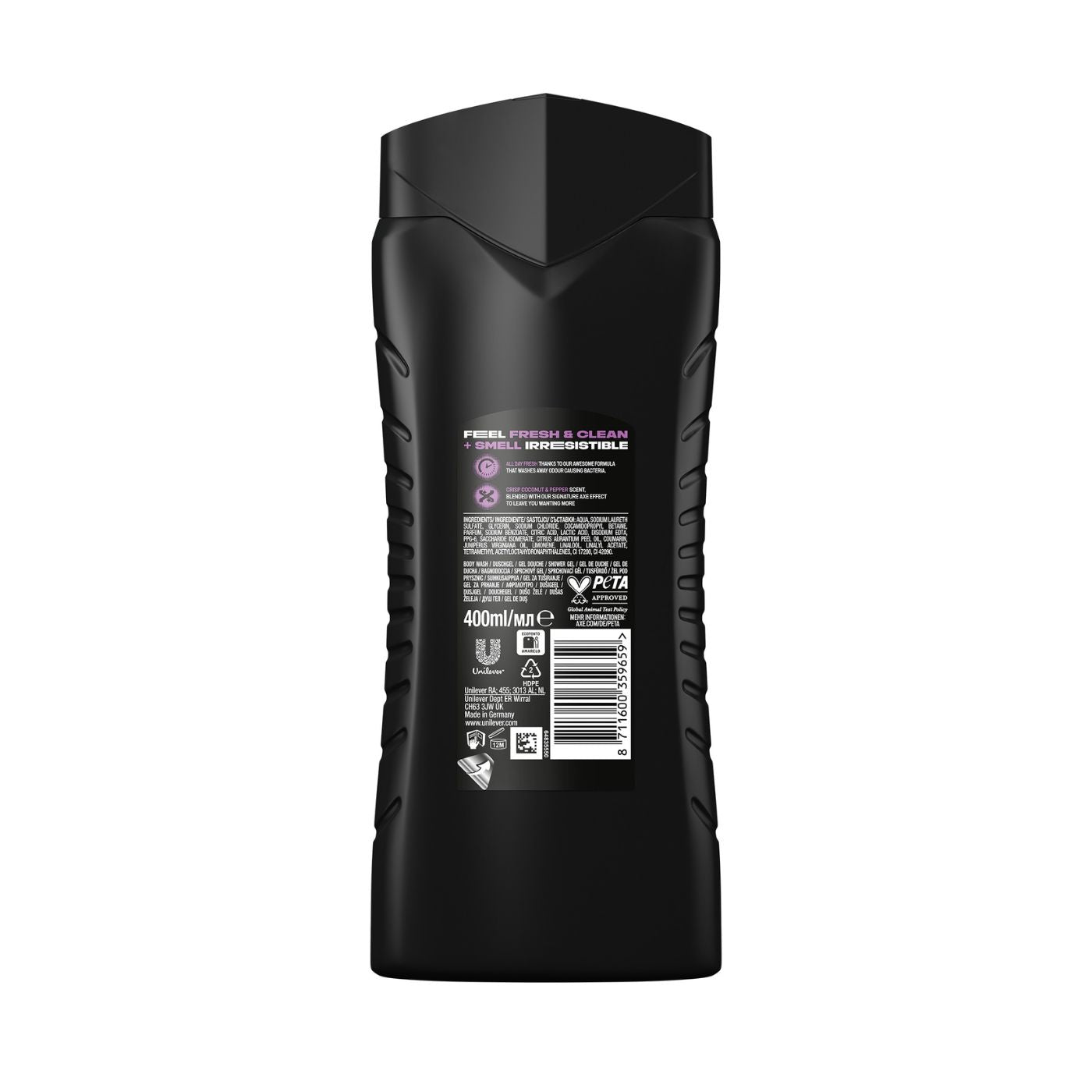 Axe Excite XL Aroma Coco y Pimienta Negra