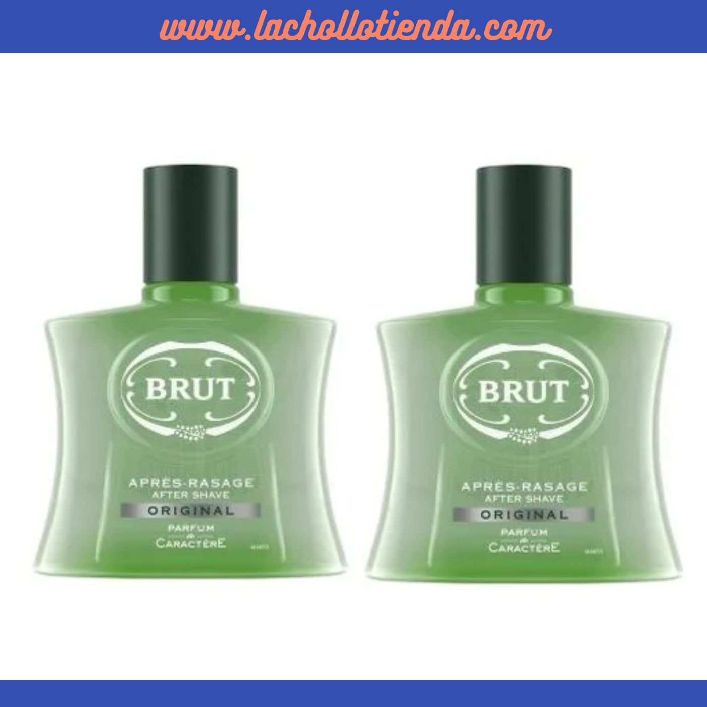 Brut - After Shave Original - Loción Para Después del Afeitado - 2x100ml