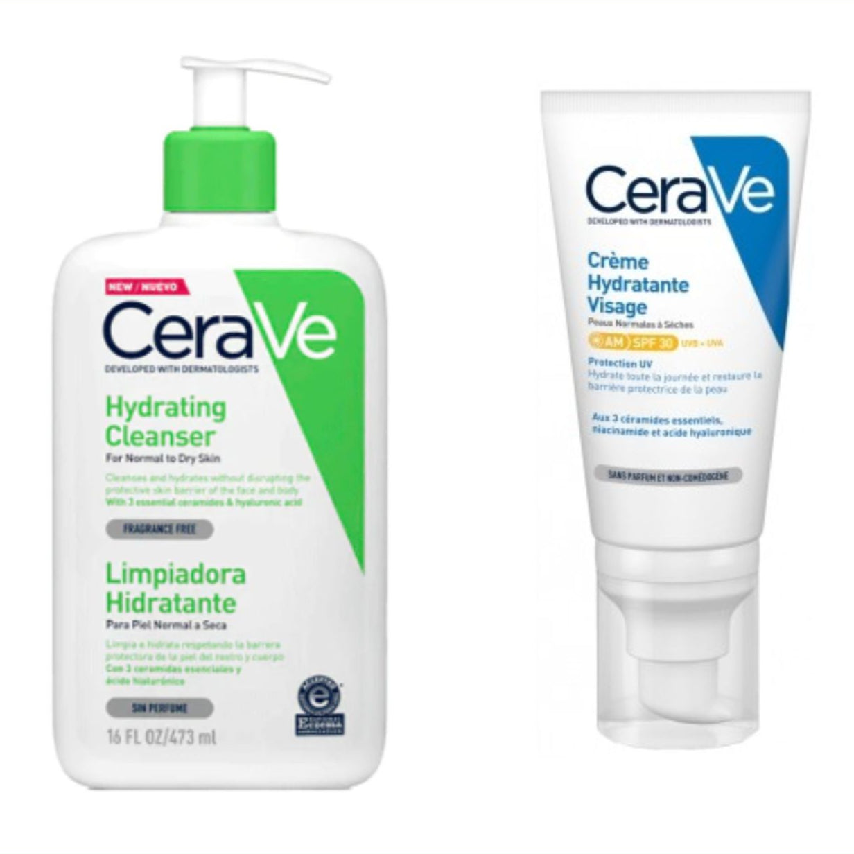 Cerave Limpiador Facial Piel Seca