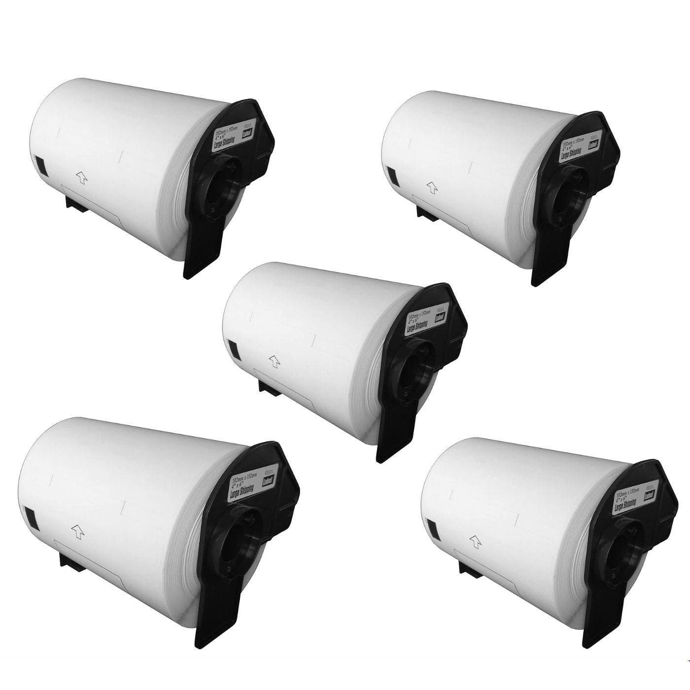 Rollos de Etiquetas Continuas Compatibles DK-11247 X 5 ROLLOS