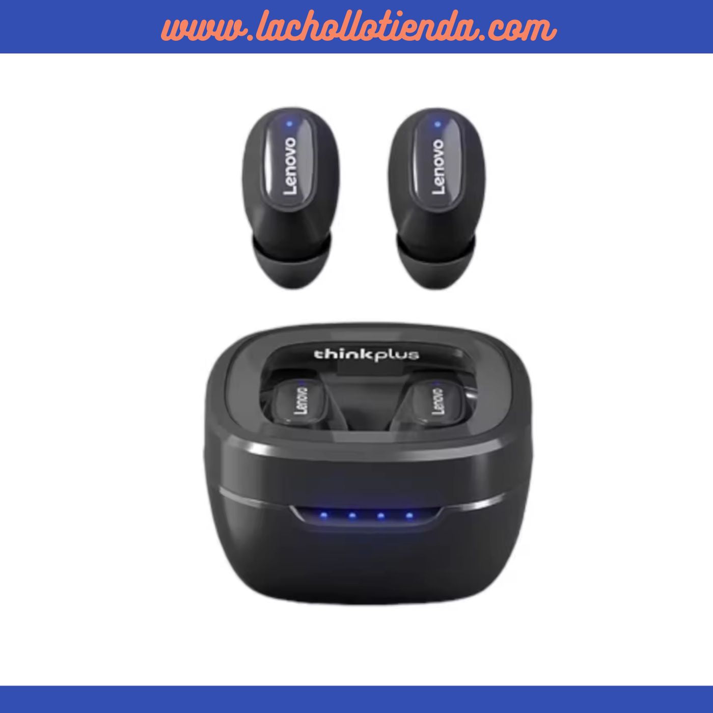 LENOVO Auriculares Bluetooth Lenovo Thinkplus Xt62 Resistentes al agua, Control táctil (Original)