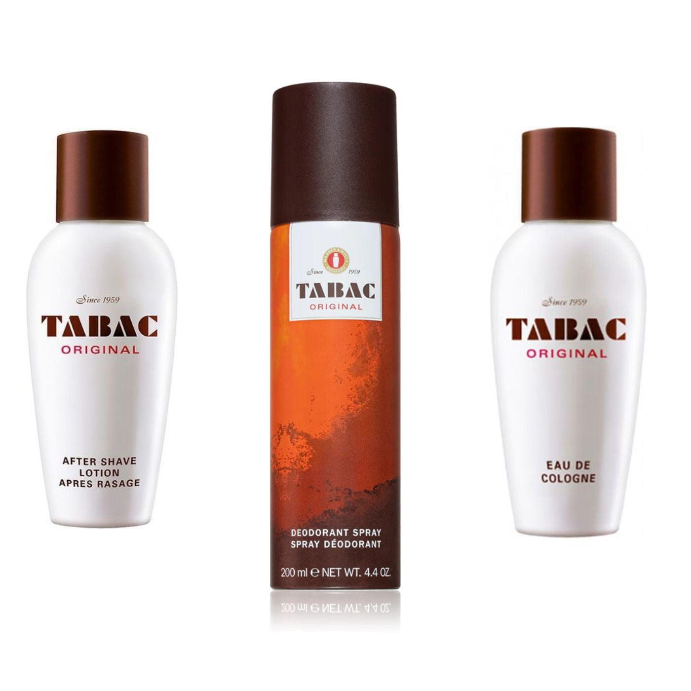LOTE Tabac Original - After Shave + Colonia + Desodorante Spray