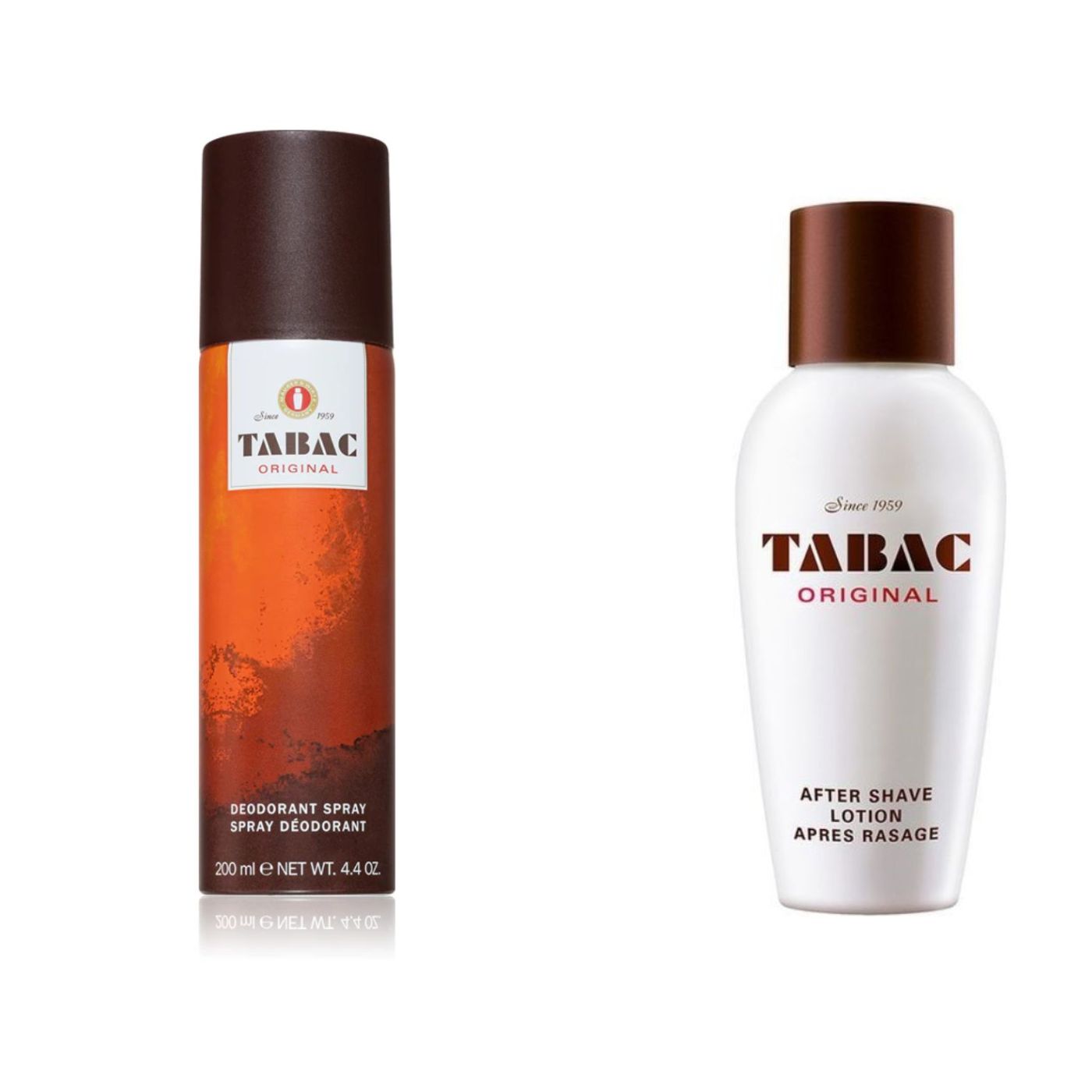 LOTE Tabac Original - After Shave + Desodorante Spray (EMBALAJE DETERIORADO)