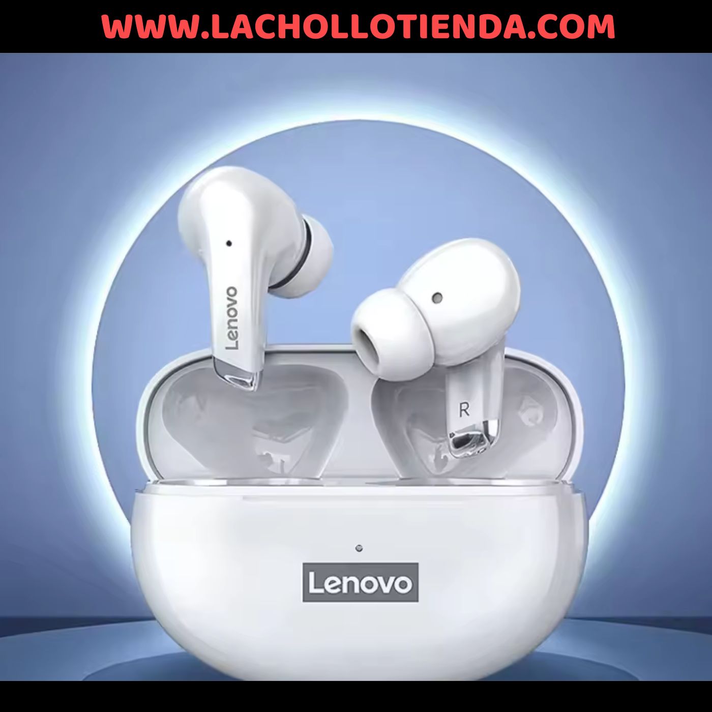 Lenovo - Thinkplus Auriculares inalámbricos Bluetooth LP5 Think