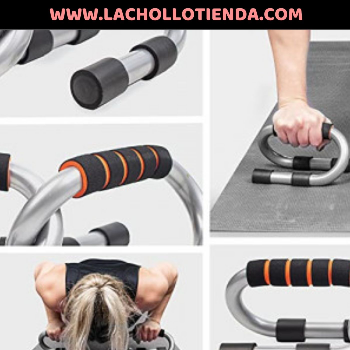 Agarres para entrenamiento en casa - Alta resistencia (Embalaje Deteriorado)