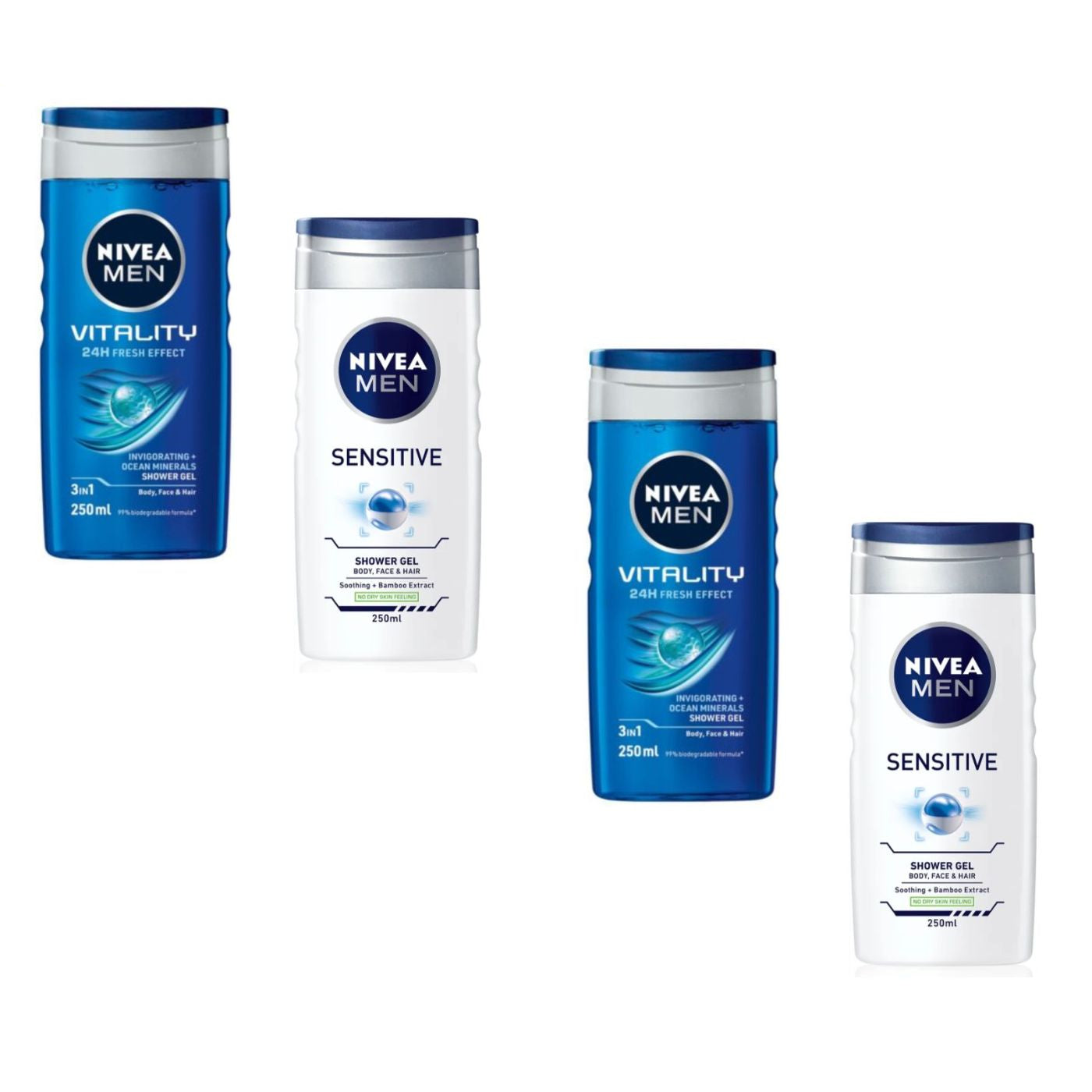 nivea men gel sensitive pack