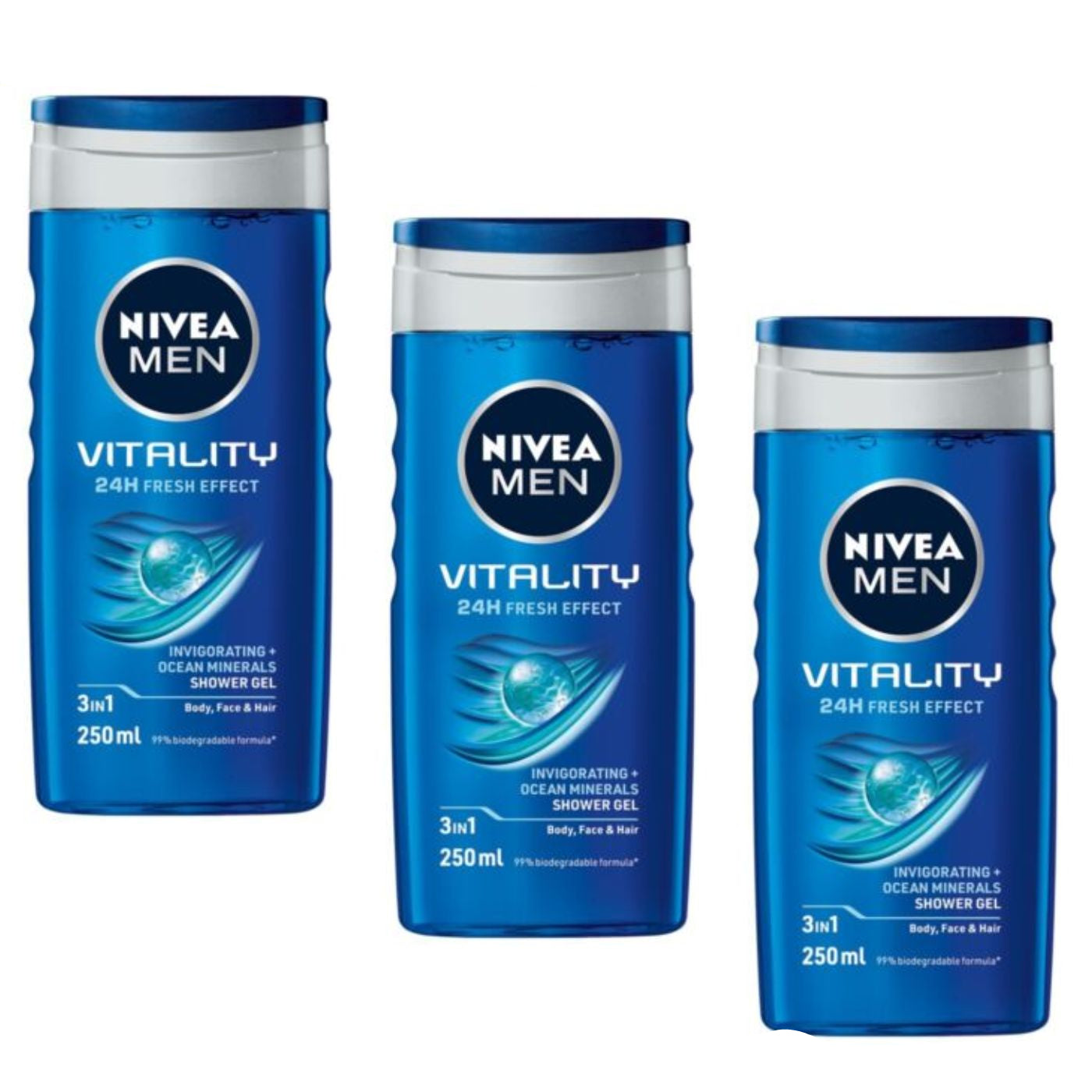Gel Nivea Men Vitality pack ahorro