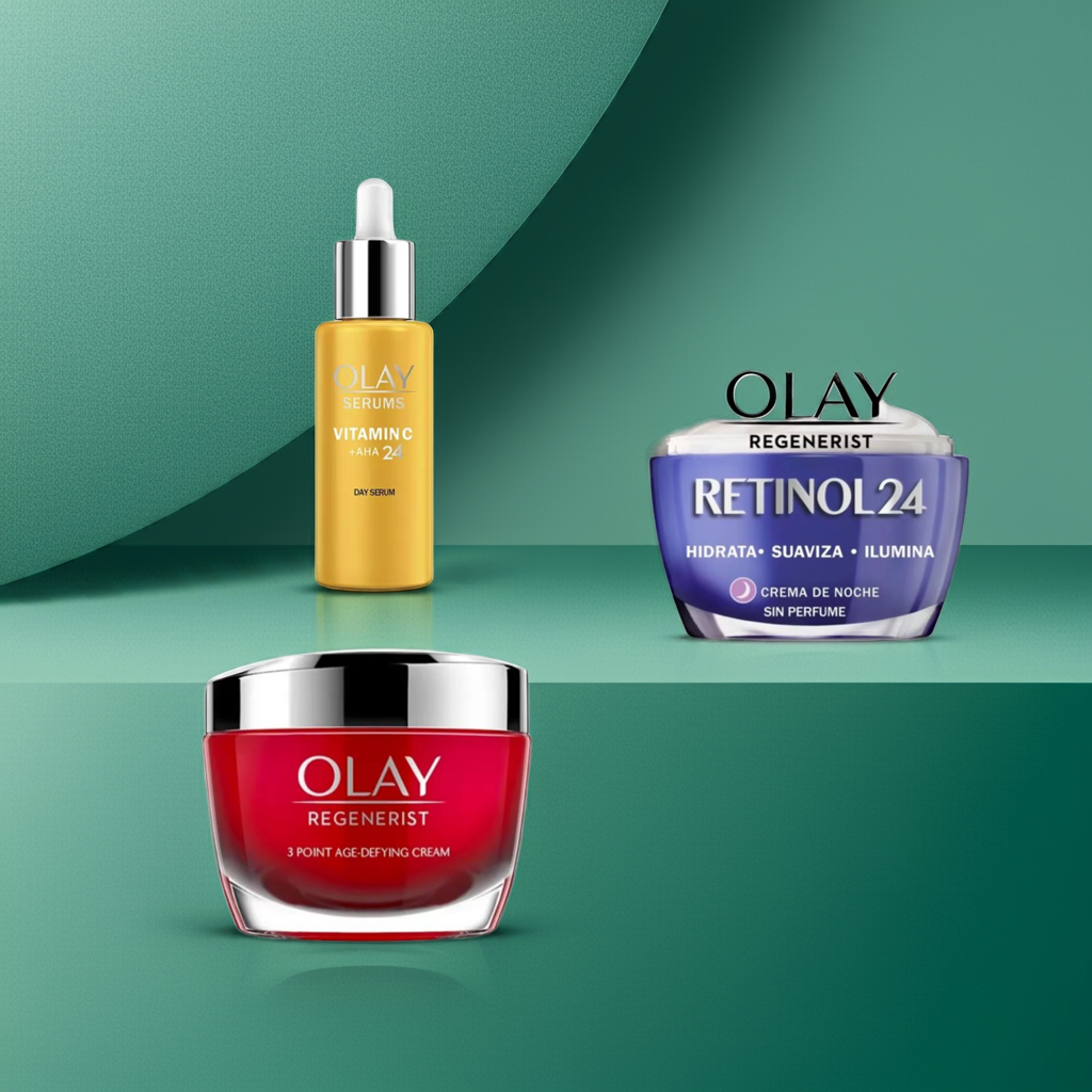 Olay-Rutina-24h-Crema-de-Día-regenerist-crema-noche-retinol