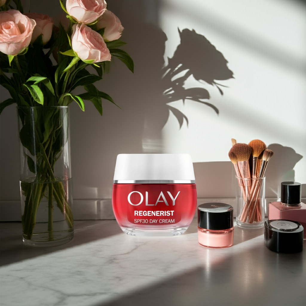 Pack Olay Regeneris tCrema Facial de Dia SPF30 50ml Olay Retinol 24MAX 4 Contorno de Ojos Crema de Noche