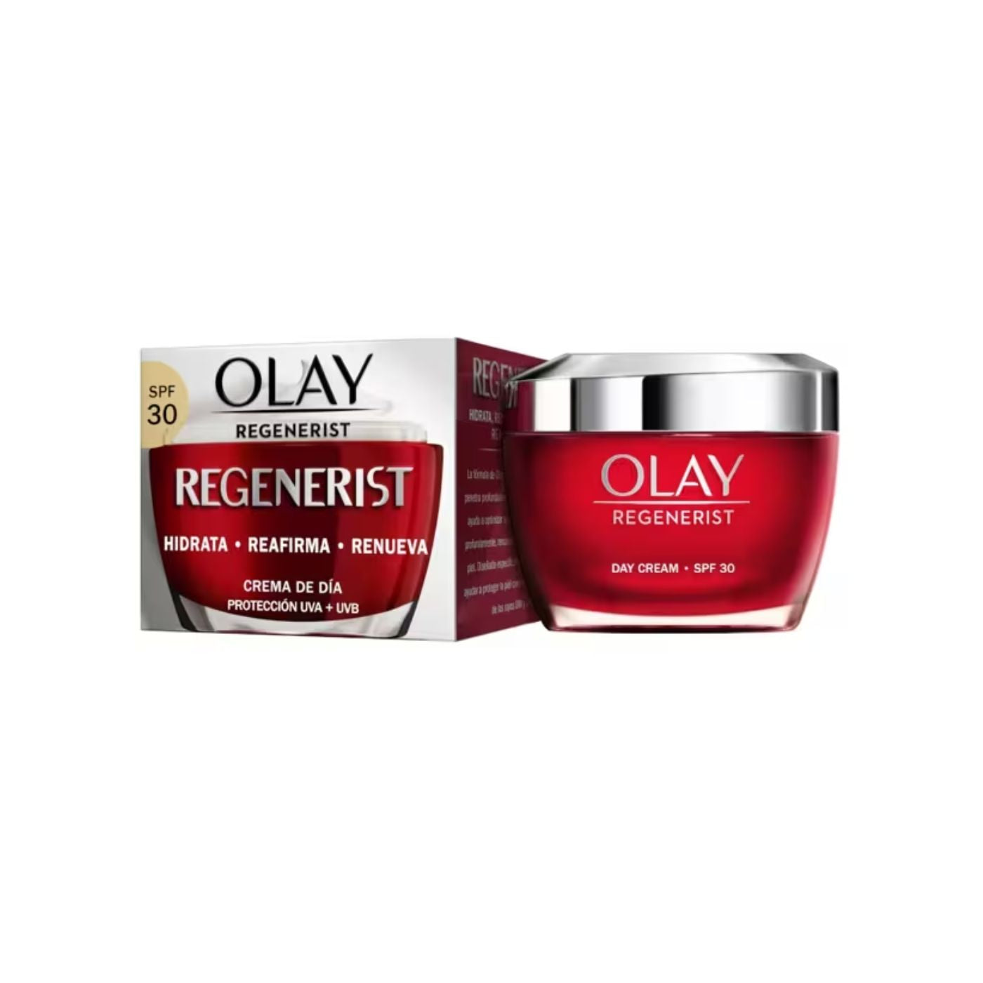Pack Olay Regeneris tCrema Facial de Dia SPF30 50ml Olay Retinol 24MAX 4 Contorno de Ojos Crema de Noche