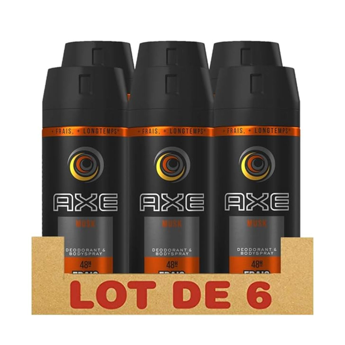 Packs Ahorro Desodorante Axe 48h Musk Spray 150ml