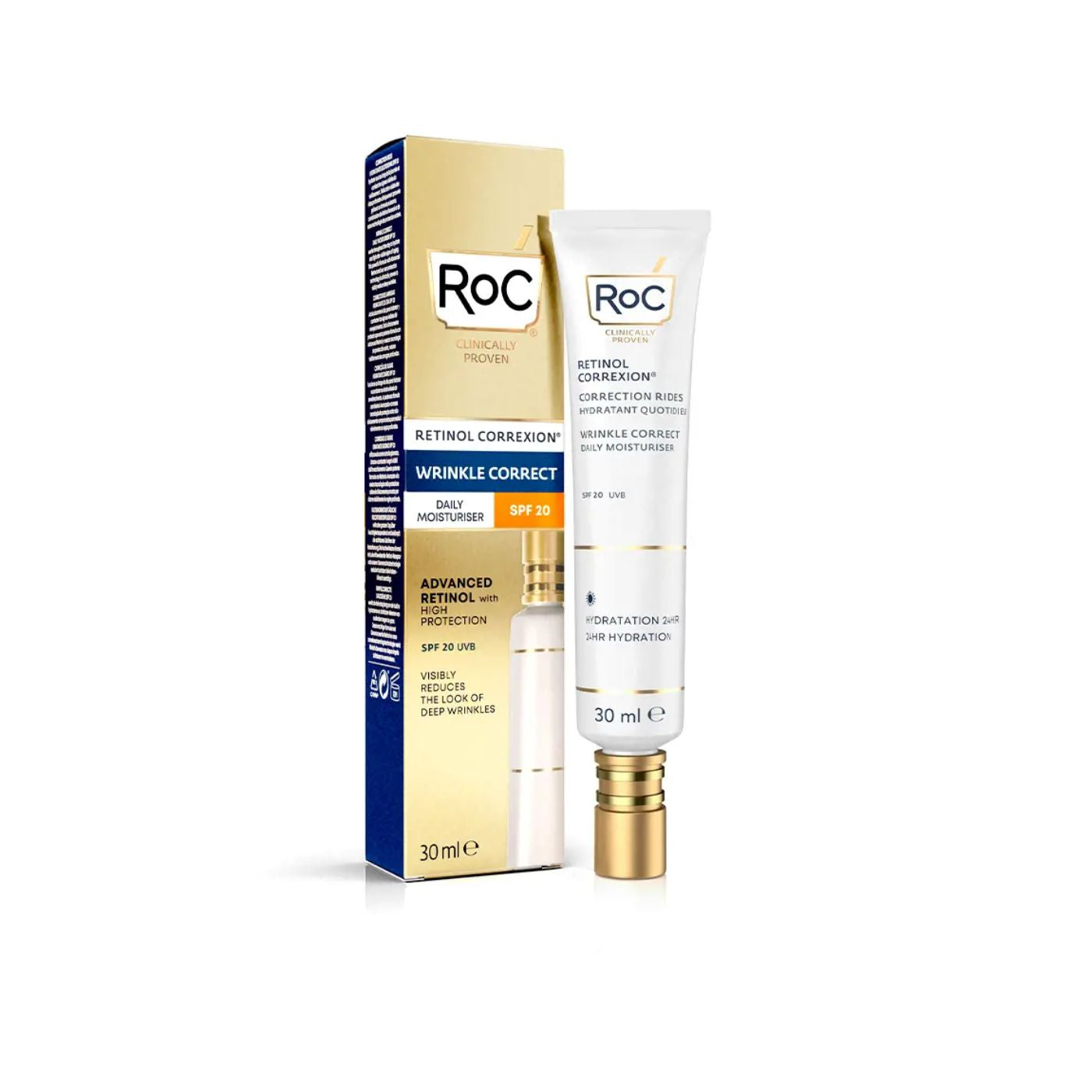 ROC - Wrinkle Correct - Crema de Día SPF20 30ml