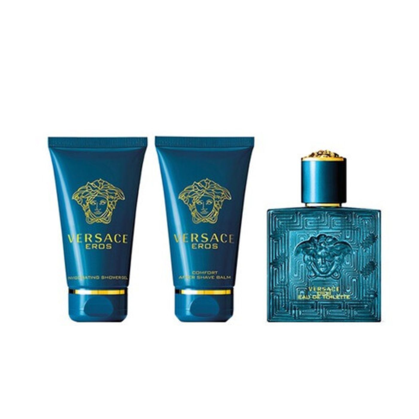 Versace Eros - Estuche Eau de Toilette + After Shave + Gel de Ducha
