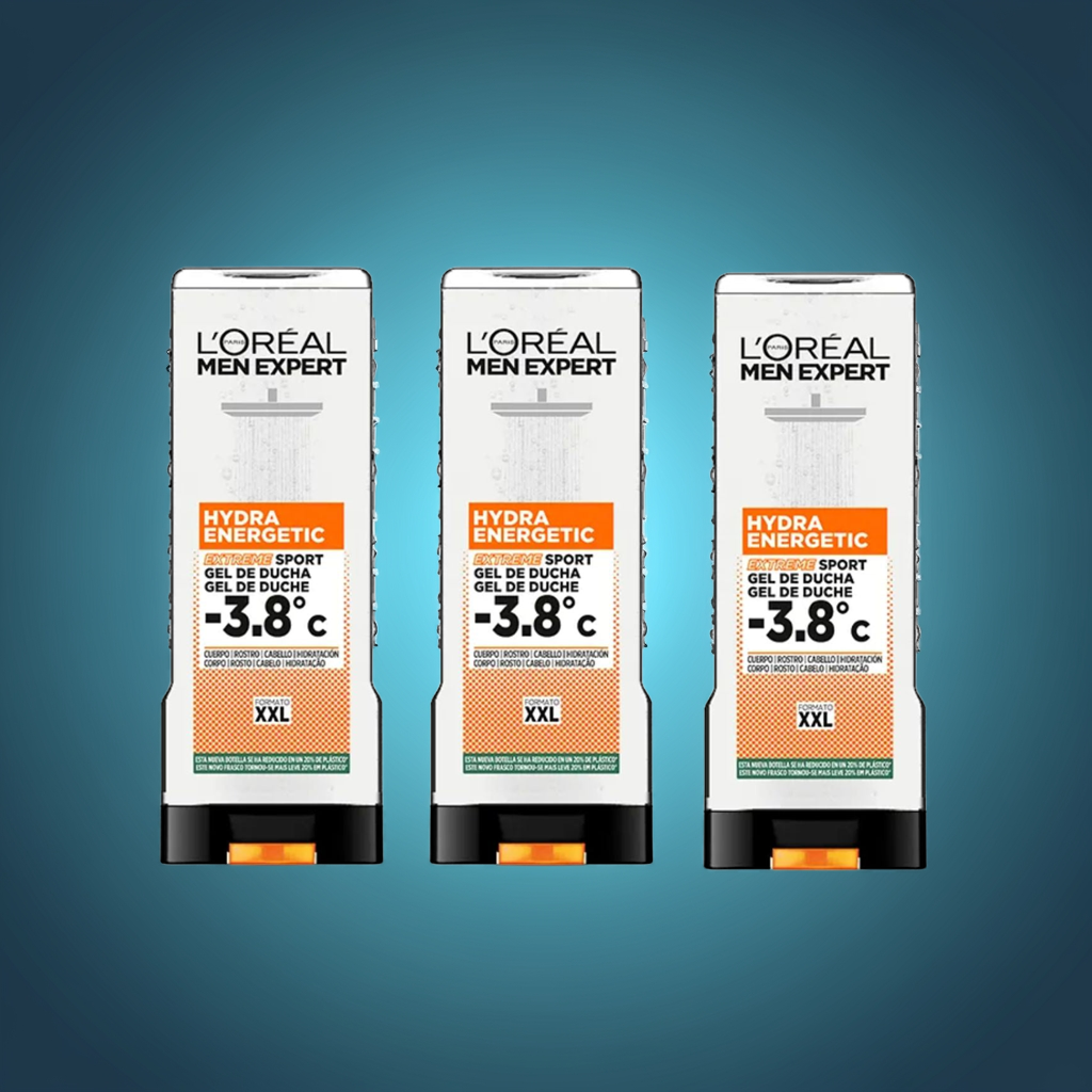 L'ORÉAL PARÍS - Men Expert Gel de Ducha - Hydra Energetic sport