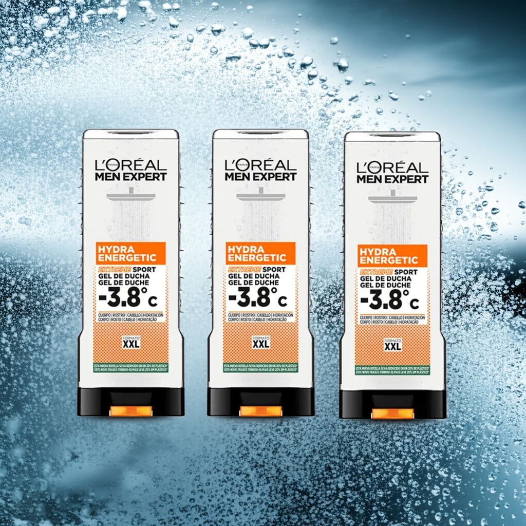 pack loreal-gel-men-expert-energetic
