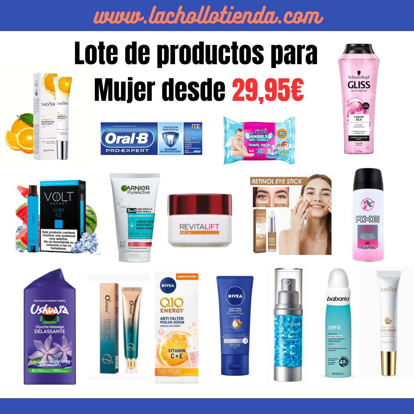 Lotes de productos para Mujer