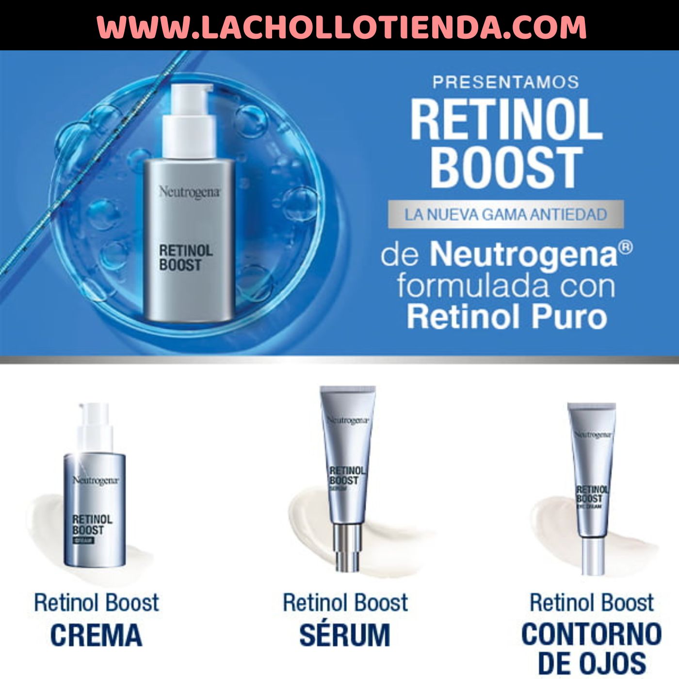 Neutrógena Contorno Ojos Retinol Boost 15ml Antiedad