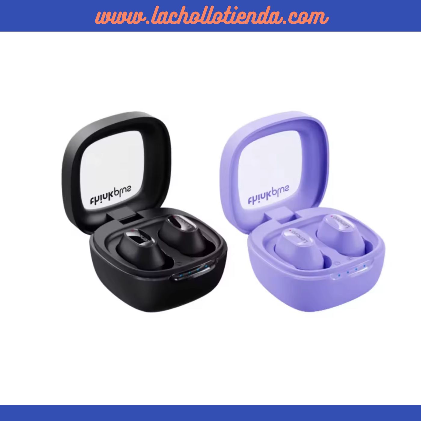 LENOVO Auriculares Bluetooth Lenovo Thinkplus Xt62 Resistentes al agua, Control táctil (Original)