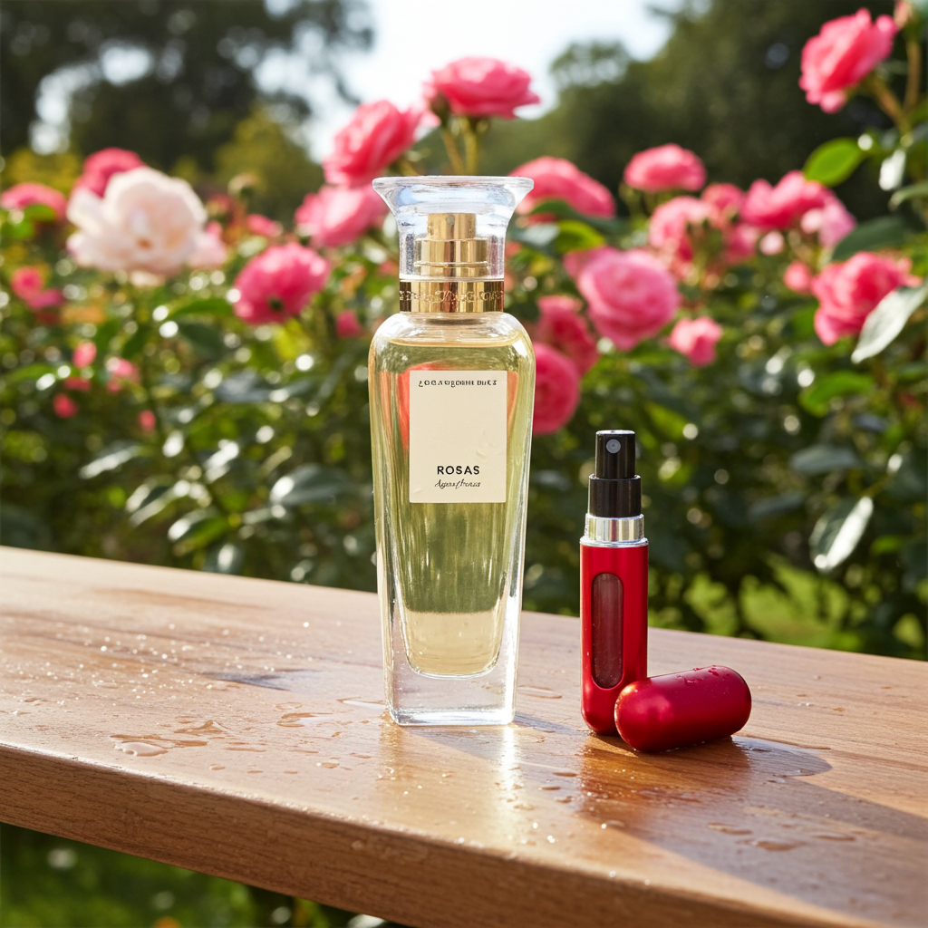 Muestra De Perfume Rosas Agua Fresca