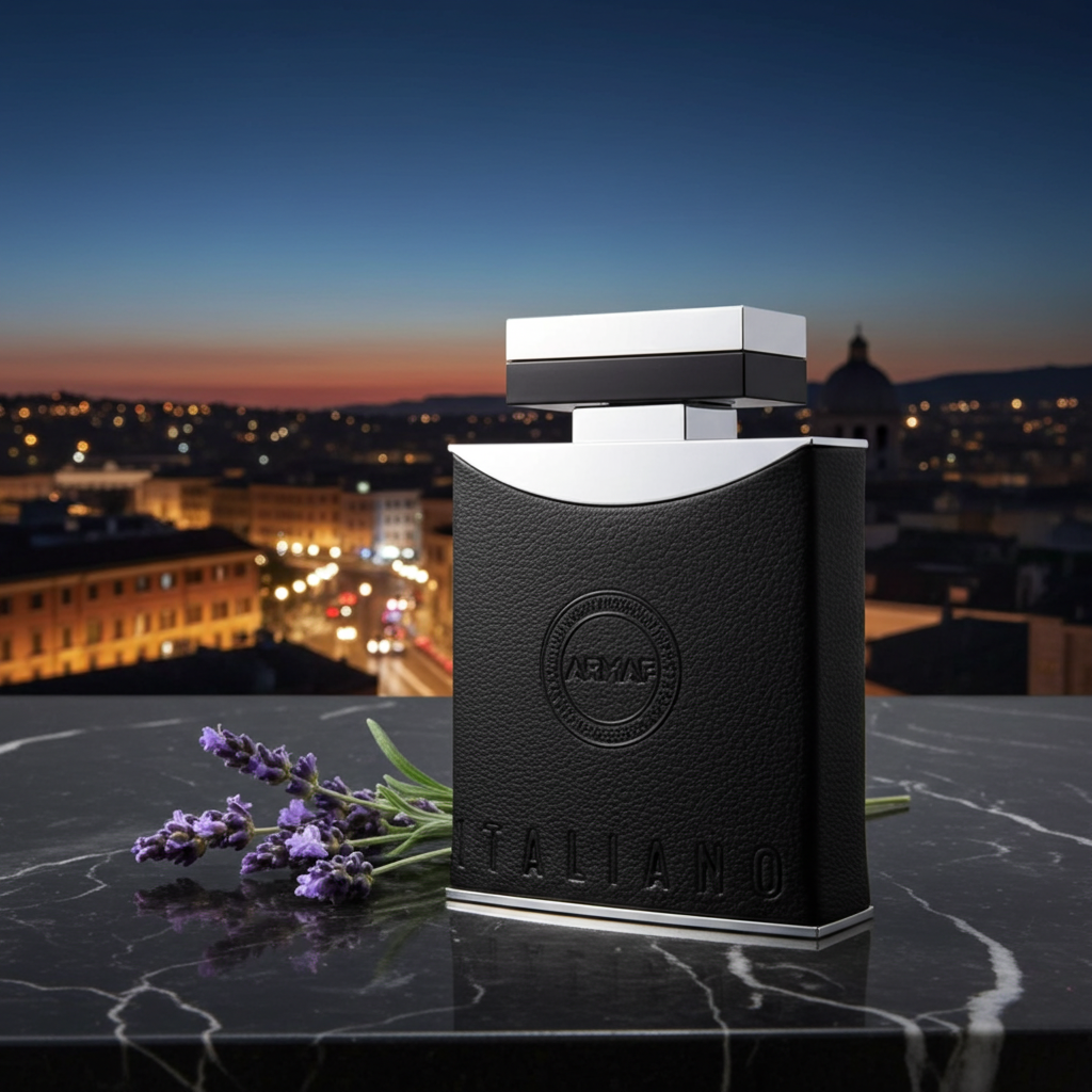 Italiano Nero Uomo Armaf