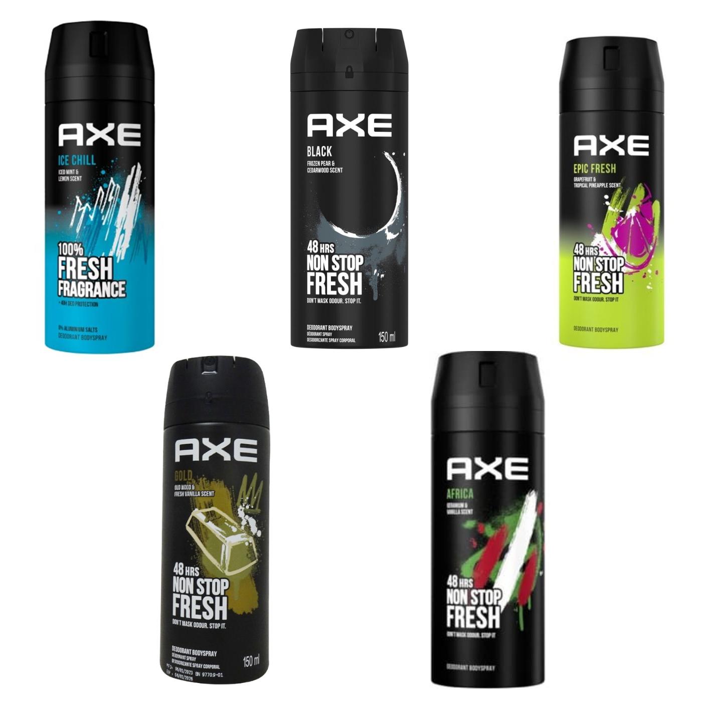 Desodorante para Hombre Axe Fragancias Variadas 