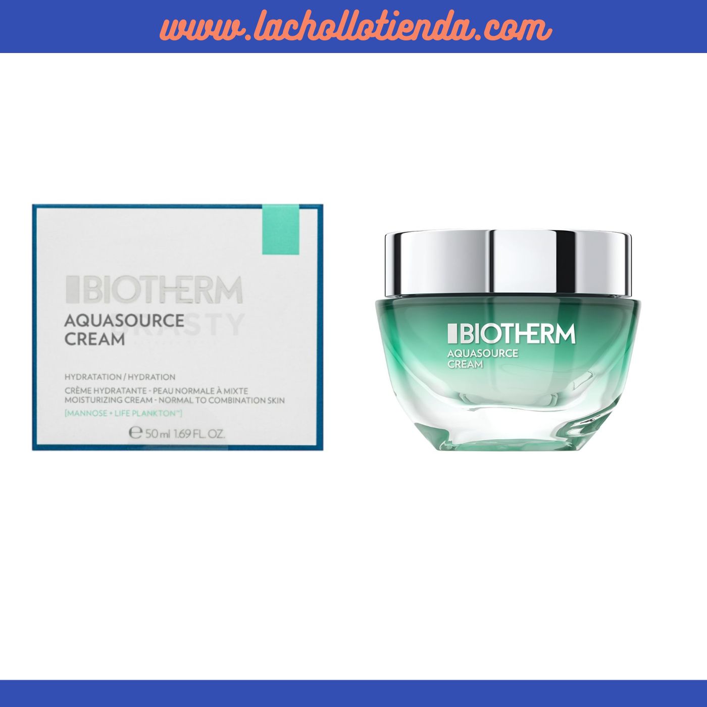 Biotherm AQUASOURCE cream - Tratamiento Facial Hidratante 50ml