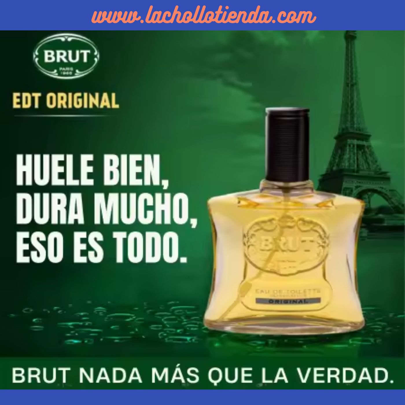 Brut - Eau de Toilette Spray Para Hombre  100ml. + Brut- Desodorante Para Hombre 200ml.