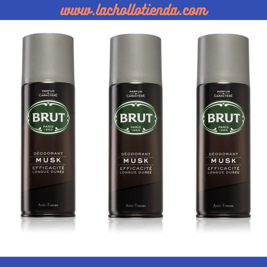 Brut Musk - Desodorante en Spray Para Hombre 200ml.