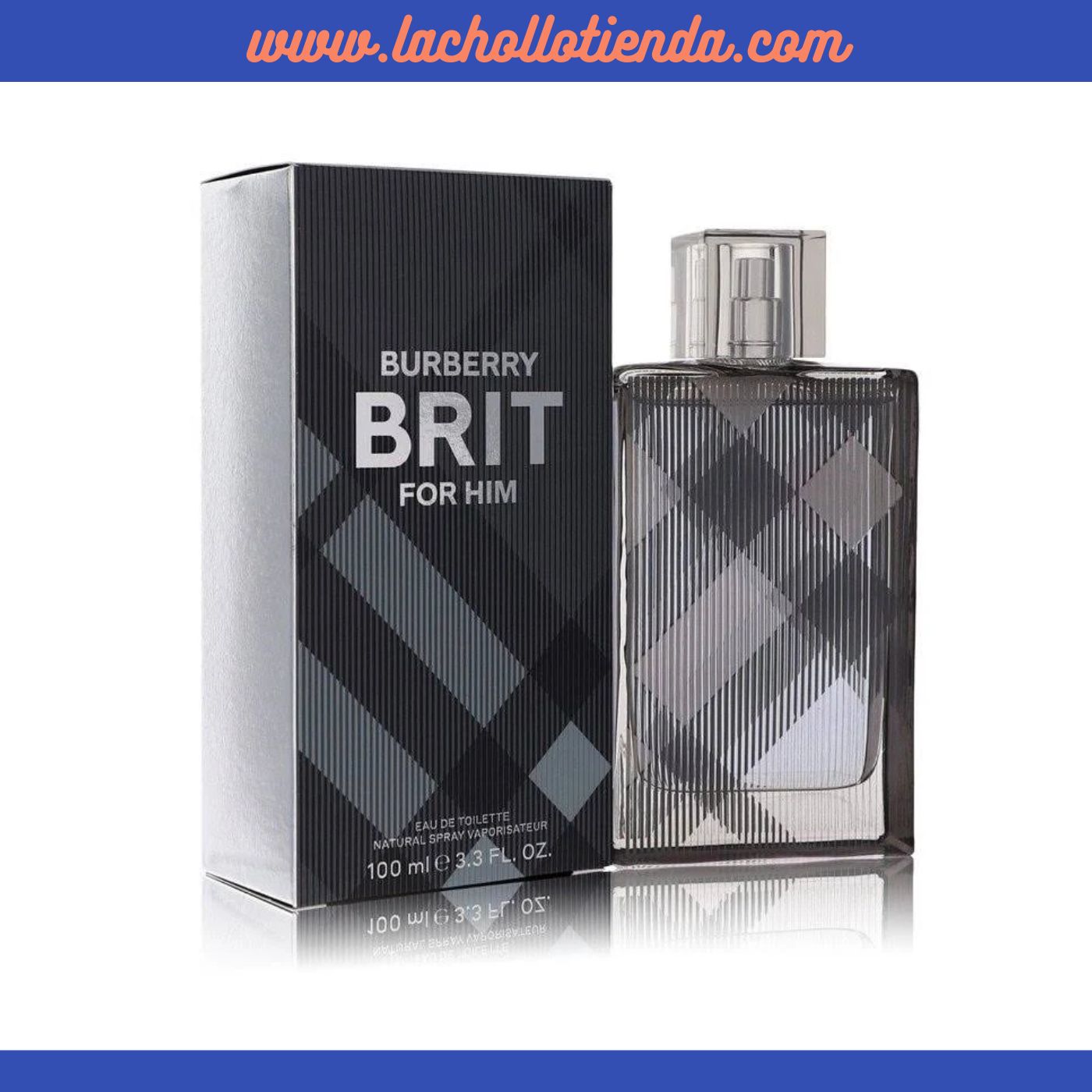 Burberry Brit -  Eau de Toilette Para Hombre 100ml Vaporizador