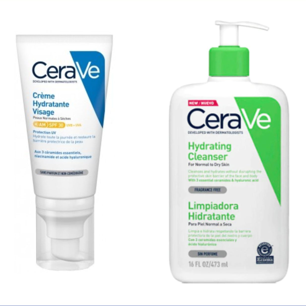 Cerave Limpiador Facial Piel Seca