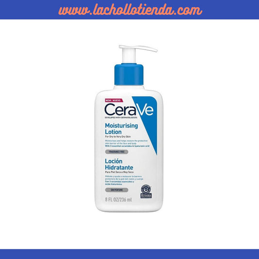 CeraVe - Loción Hidratante Para Pieles Secas o muy Secas 236ml.