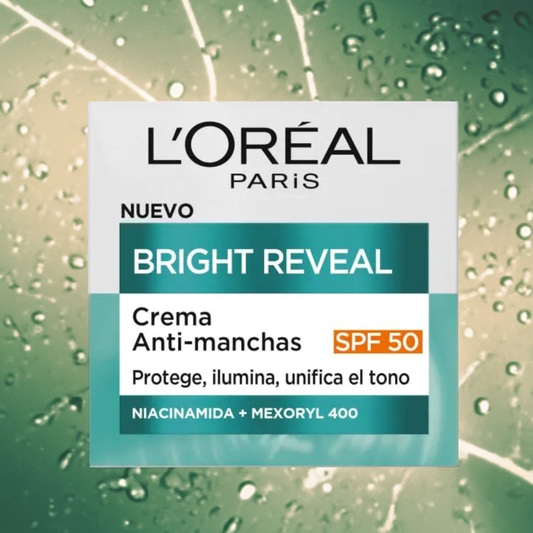 Crema-loreal-Anti-Manchas-Bright-Reveal -spf50