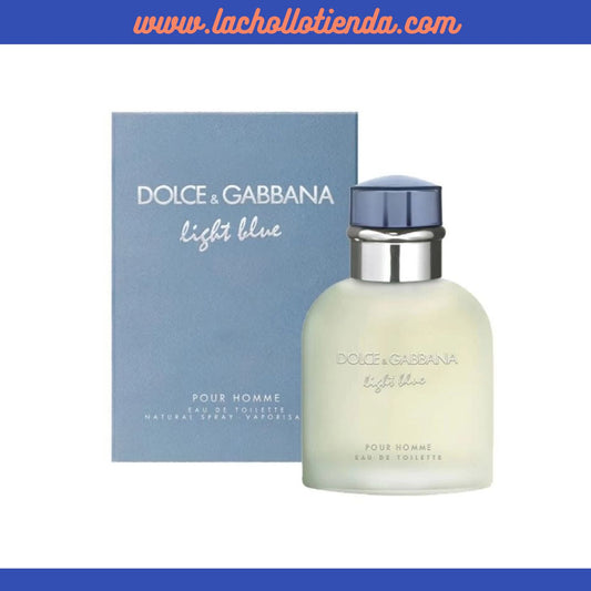 DOLCE & GABBANA - LIGHT BLUE - Eau De Toilette  Para Hombre  125ml.