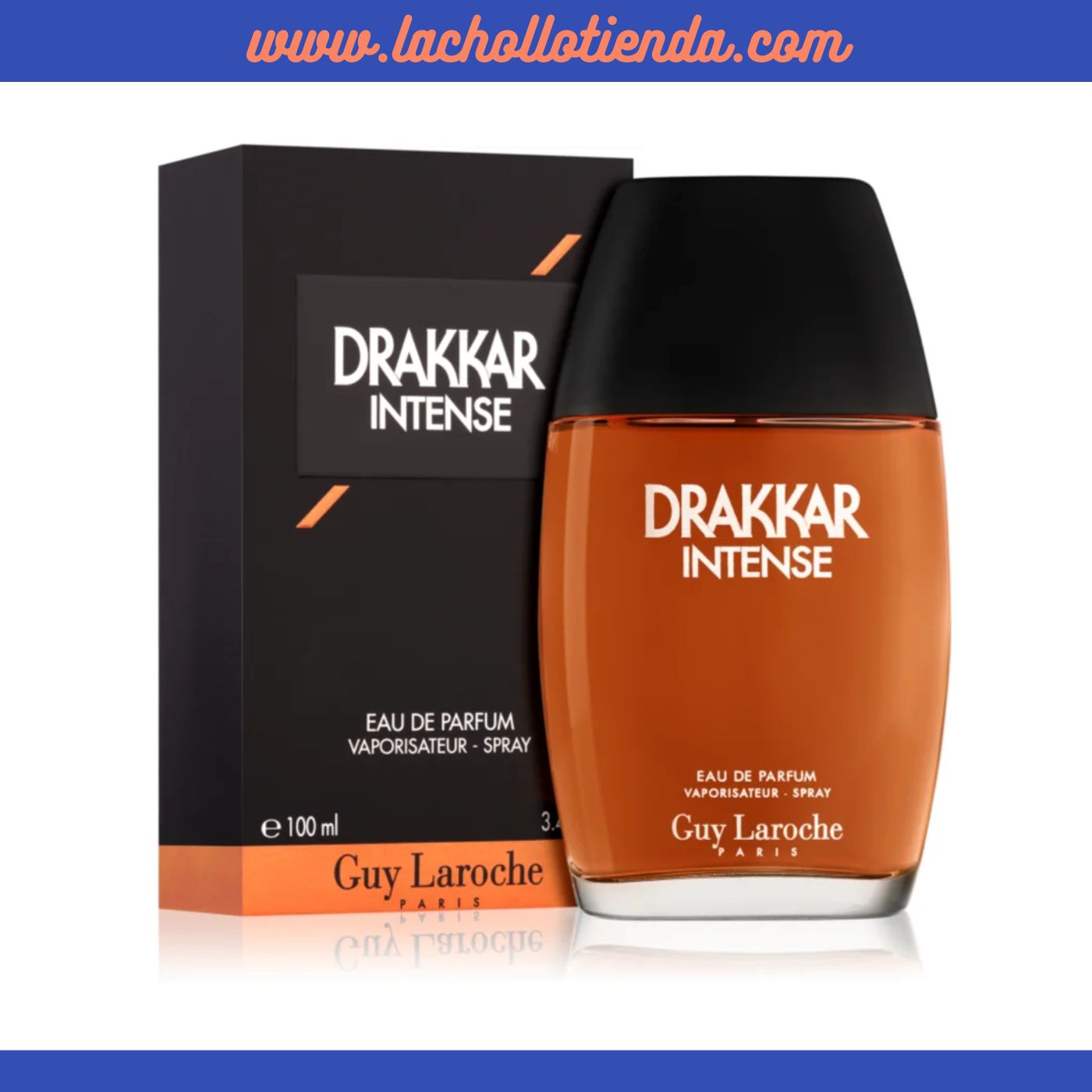 GUY LAROCHE - Drakkar Intense - Eau de Parfum Para Hombre 100ml.