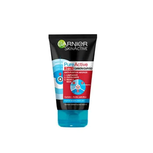 Garnier Skin Active Pure Active Gel limpiador y exfoliante facial 