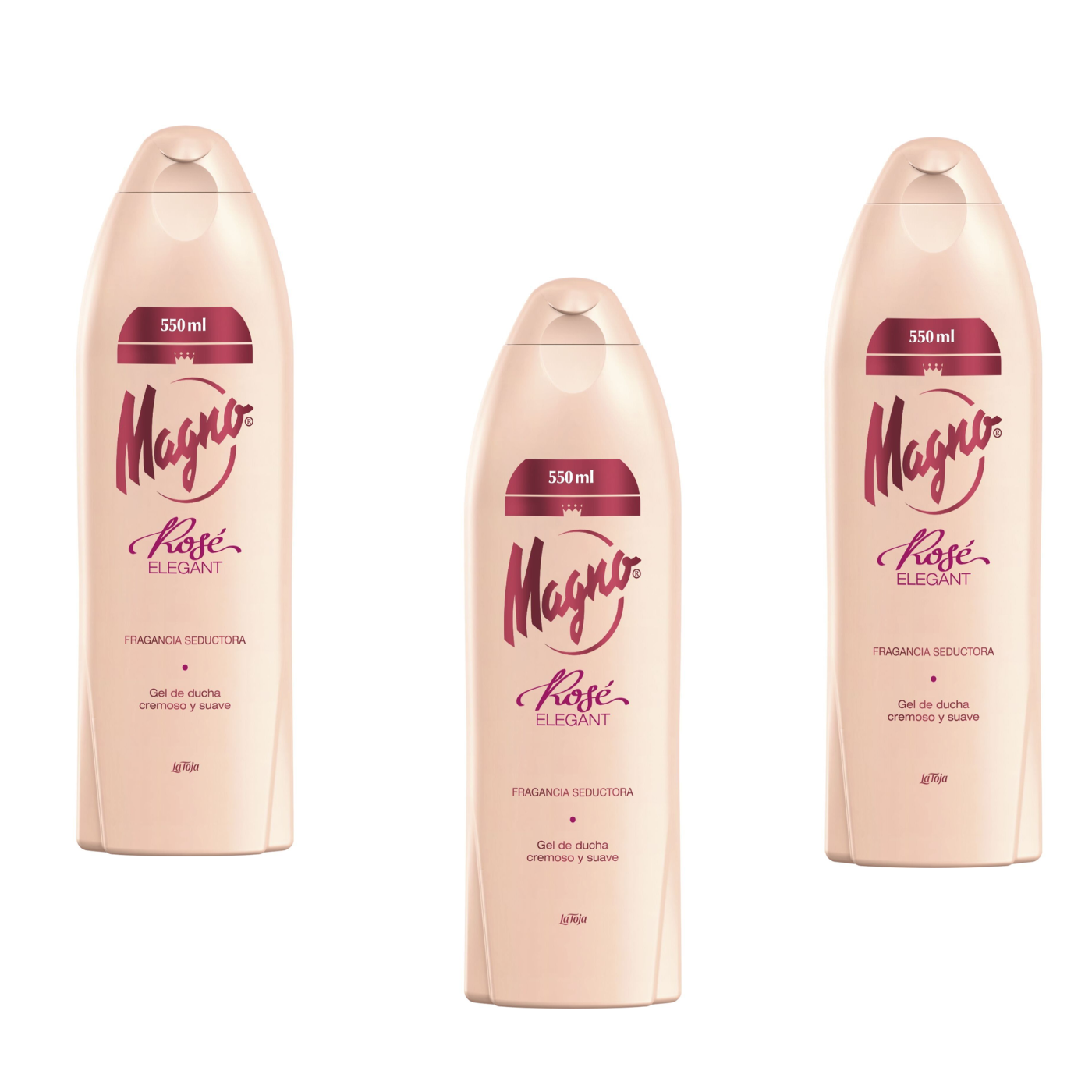 magno gel de baño de rosas