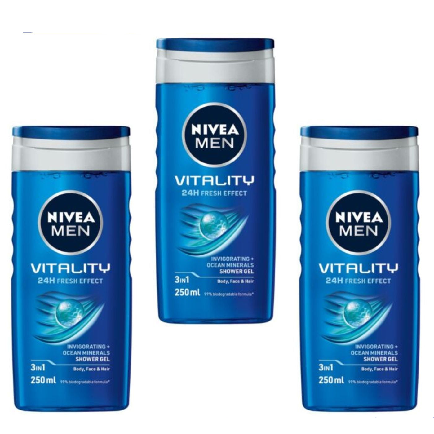 Nivea vitality gel baño pack