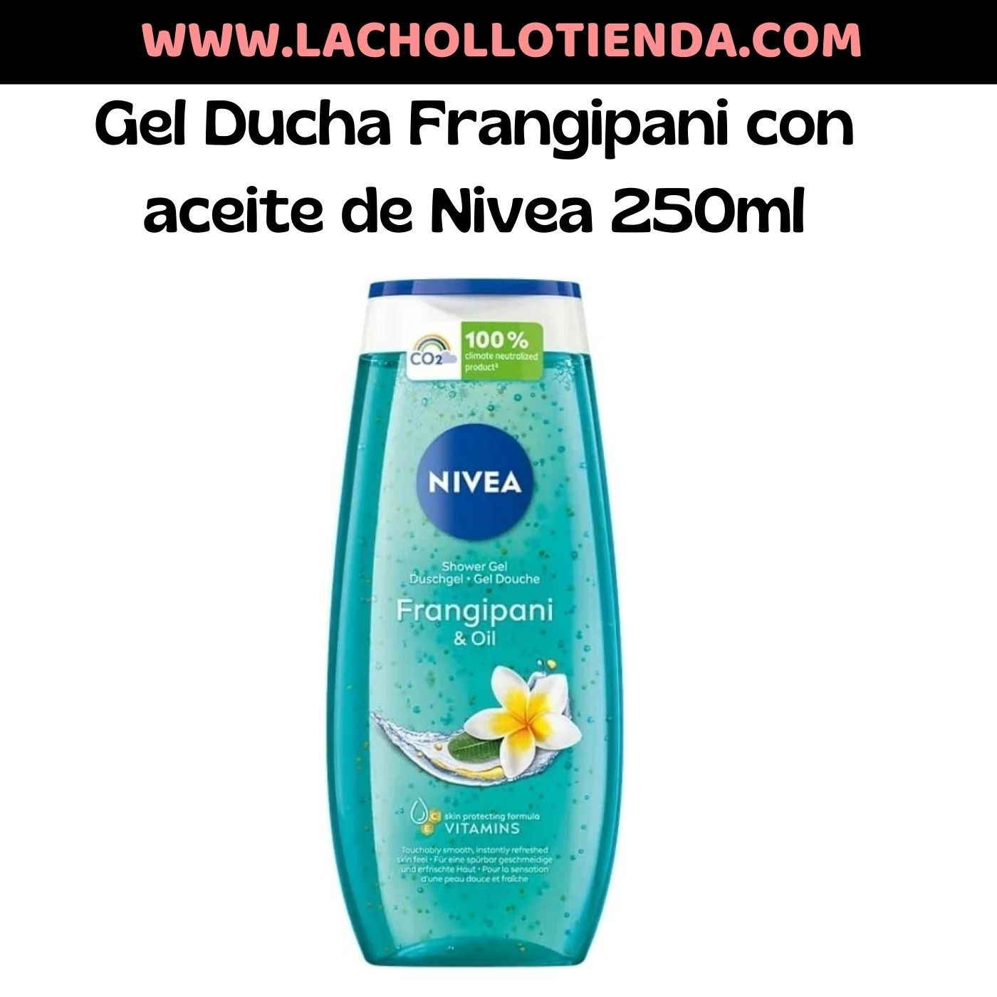 Gel Ducha Frangipani & aceite de Nivea 250ml