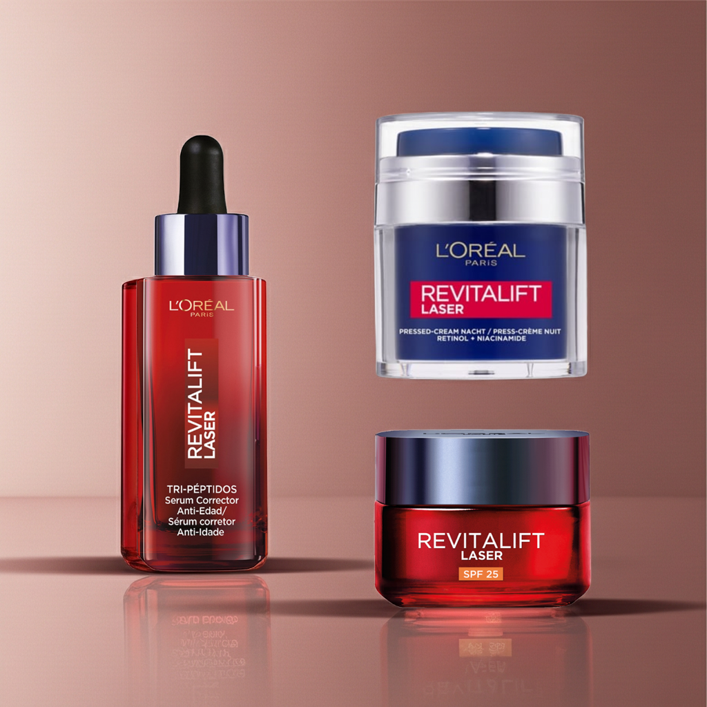 Set para el cuidado de las Piel de Loreal Revitalift Laser