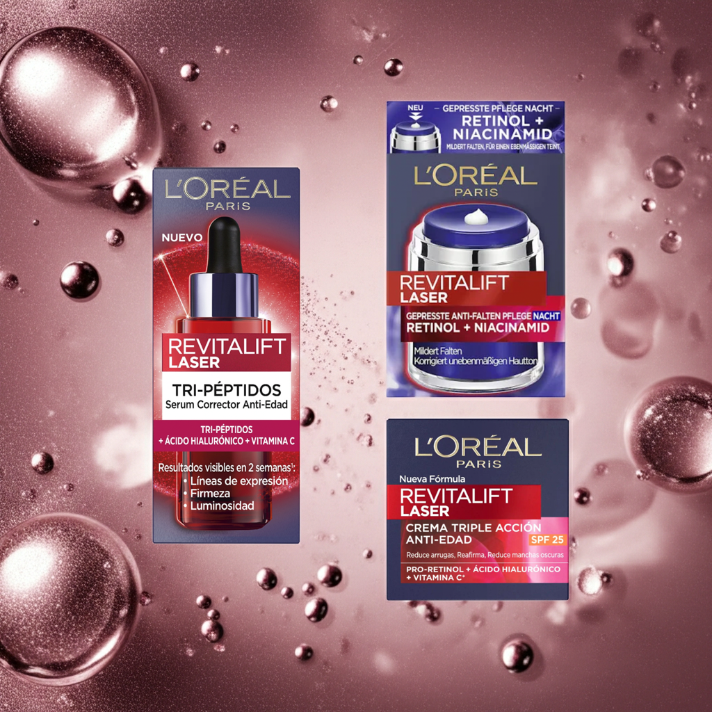 Tratamiento Completo Loreal Revitalift Laser con Retinol