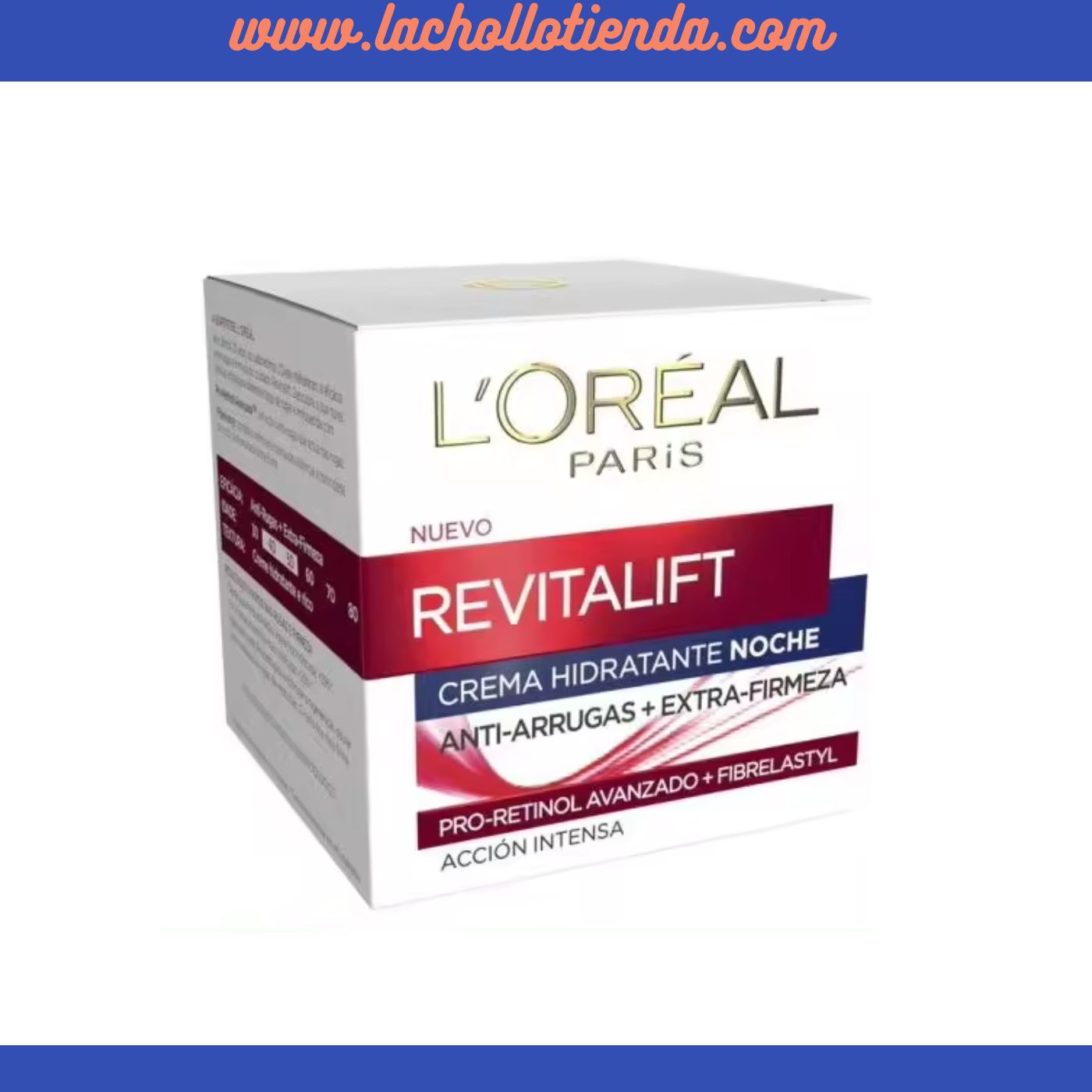 L'ORÉAL Revitalift Crema Hidratante de Noche Multi-Lift 50ml.