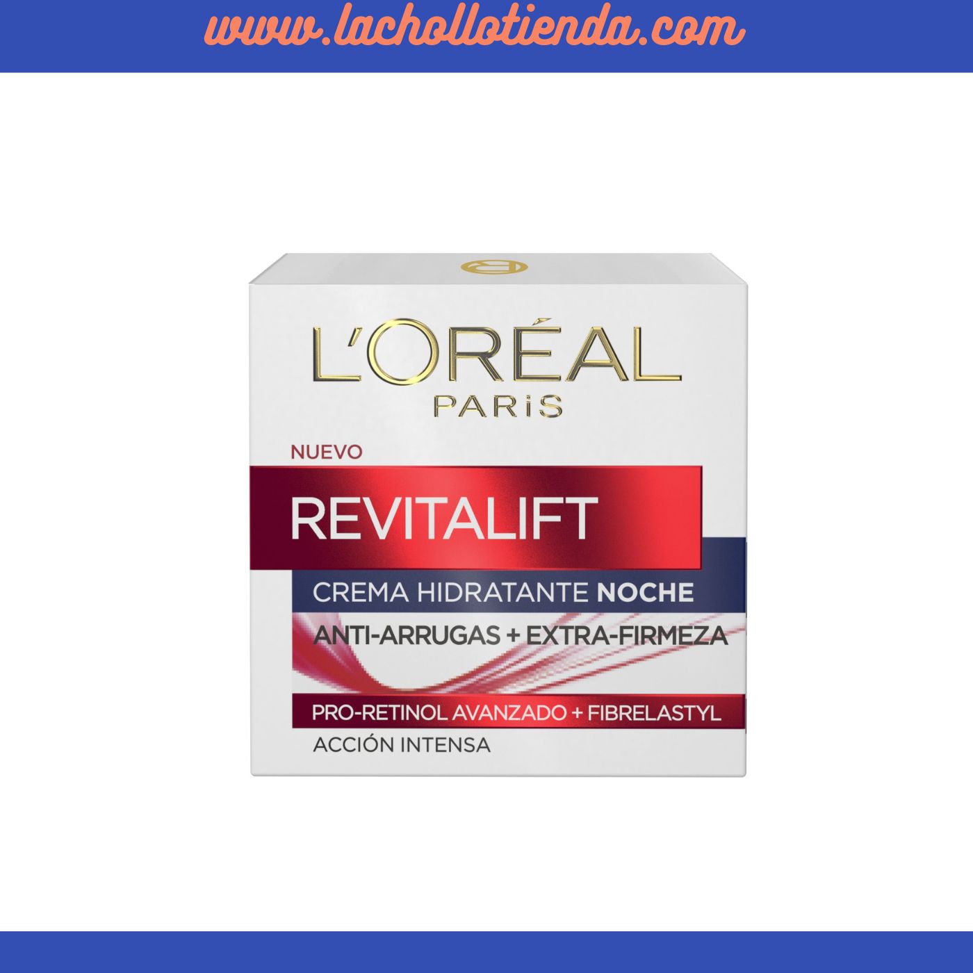 L'ORÉAL Revitalift Crema Hidratante de Noche Multi-Lift 50ml.