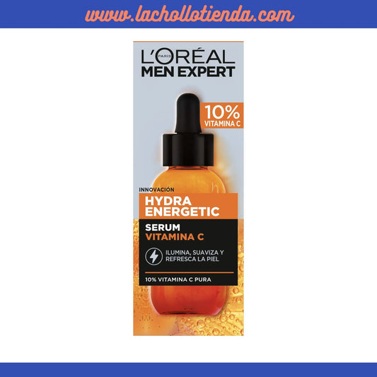 L'Oréal - Men Expert Hydra Energy - Sérum  Vitamina C - Anti-Fatiga 30ml.