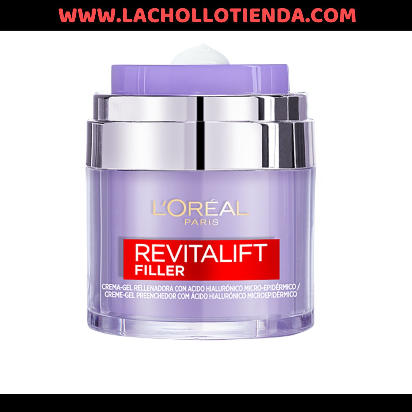 L'Oréal Paris - Revitalift Filler Gel Crema Rellenadora Con Ácido Hialurónico 50ml