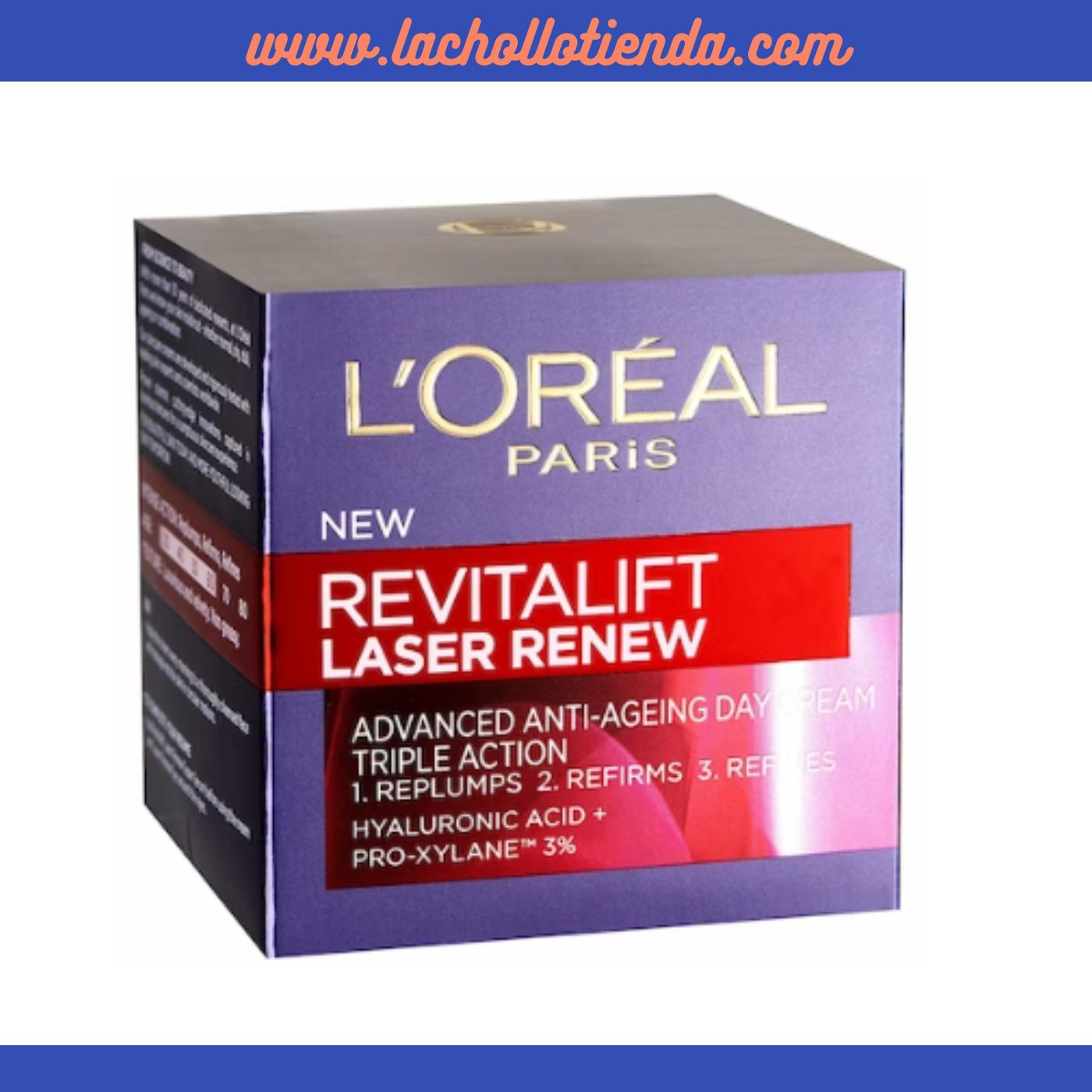 L'Oreal Paris - Revitalift Laser Renew - Hidratante de Día triple acción 50ml.