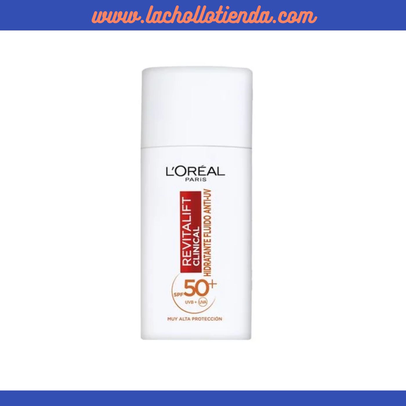 L'oreal  Revitalift Clinical - Crema Hidratante de Día  50ml - Anti-UV SPF50+