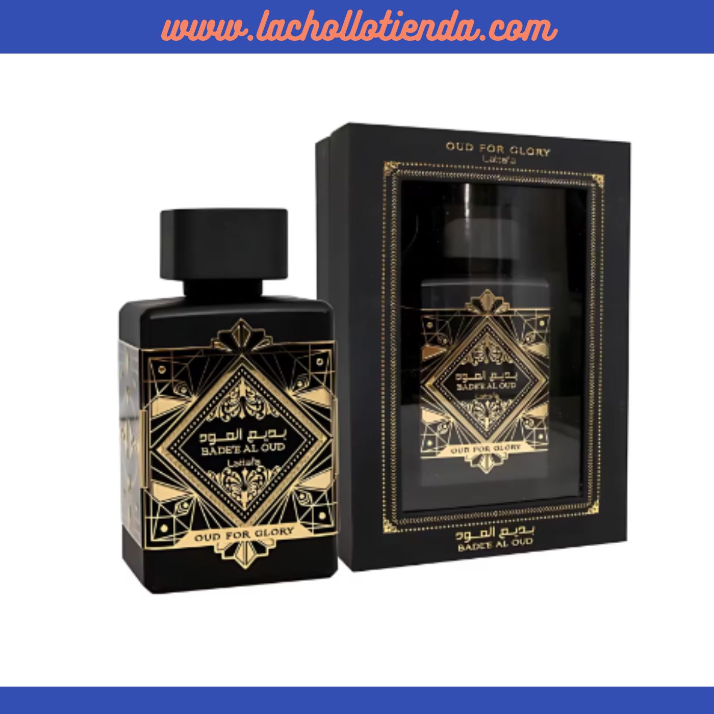 Lattafa - Badee Al Oud - Oud For Glory - Eau de Parfum Unisex 100ml.