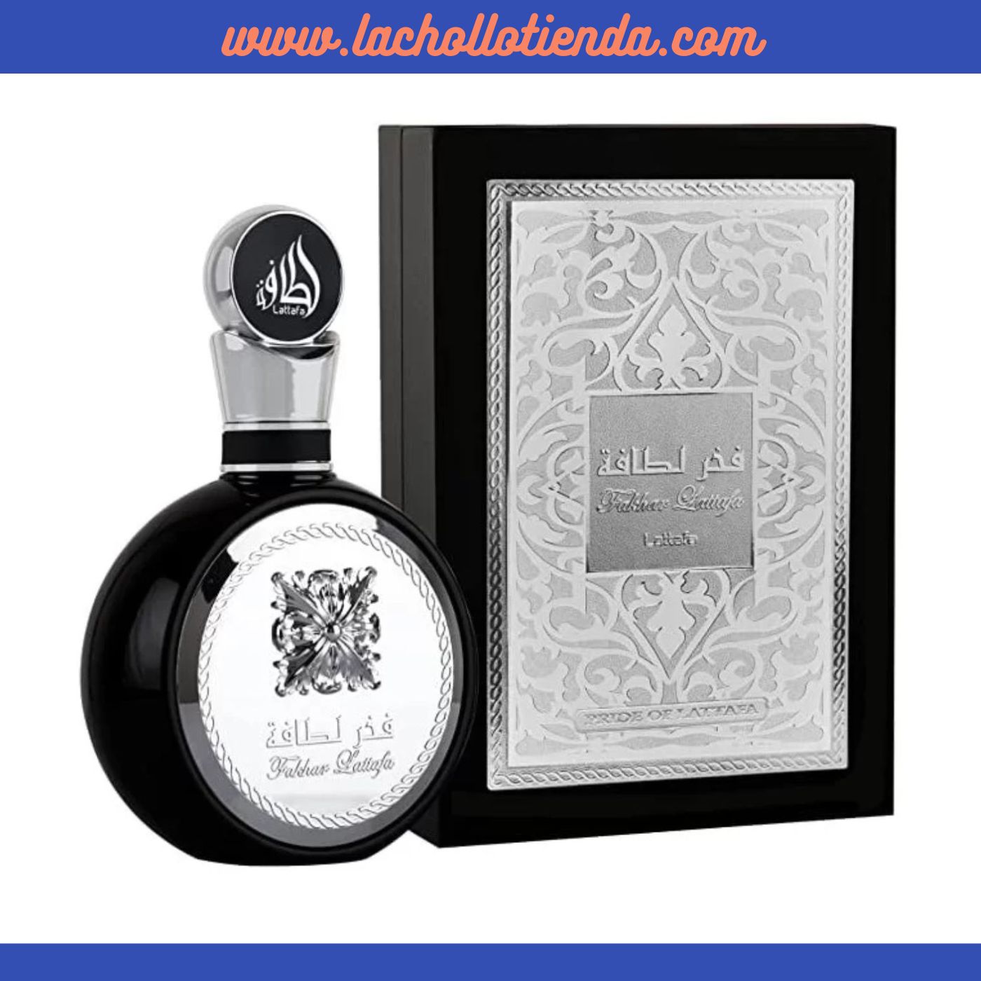 Lattafa Fakhar Black - Pride of Lattafa Eau de Parfum para Hombre Spray 100ml 